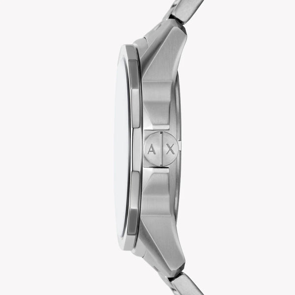 Armani Exchange Men's Silver Watch, Grey Dial | Ax1736 by i-watch