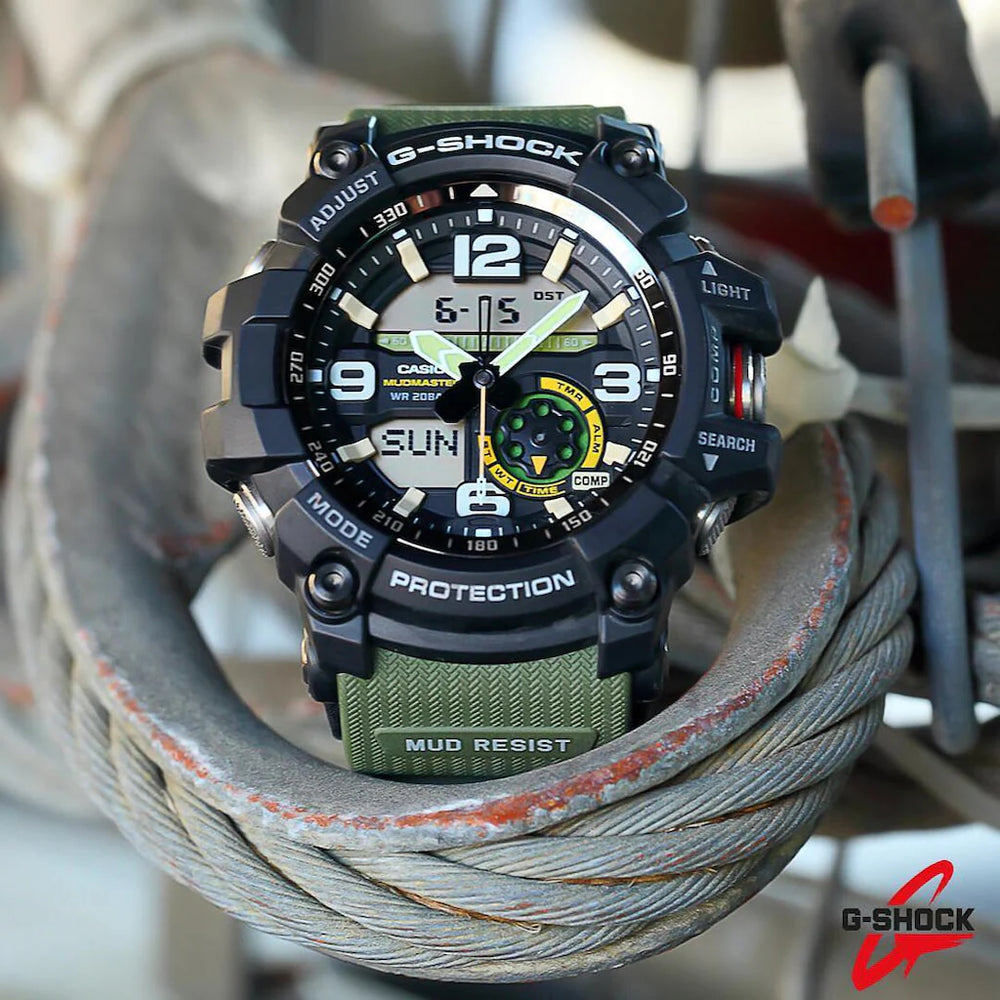 Casio G-Shock Gg-1000-1a3dr Adventure Series - Mud-Resistant Men's Watch With Digital Compass & Thermometer by i-watch