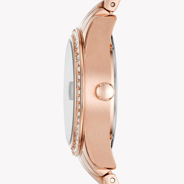 Fossil Women's Rose Gold Watch, Stainless Steel | Es5038 by i-watch