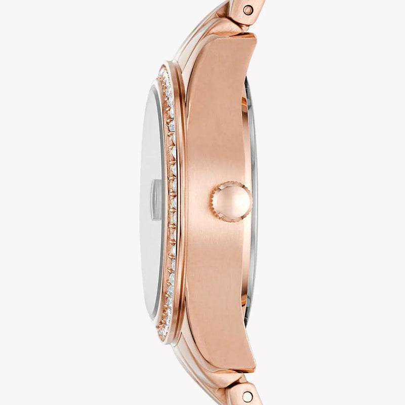 Fossil Women's Rose Gold Watch, Stainless Steel | Es5038 by i-watch