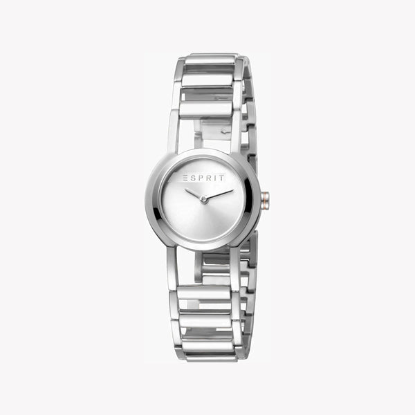 Esprit Women's Silver Stainless Steel Watch, Silver Dial | Es1l012m0035 by i-watch