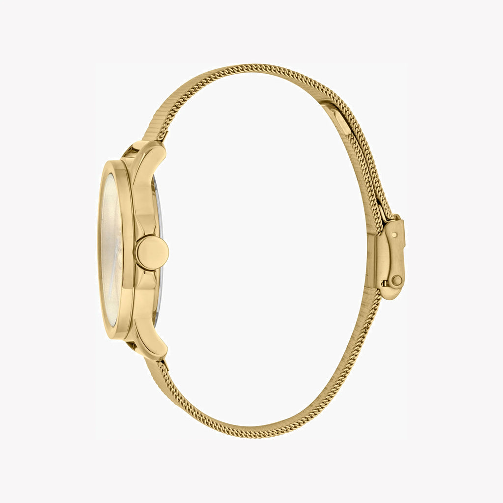 ESPRIT Women's Watch with Gold Stainless Steel Case and Gold Stainless Steel Band-i-Watch-2