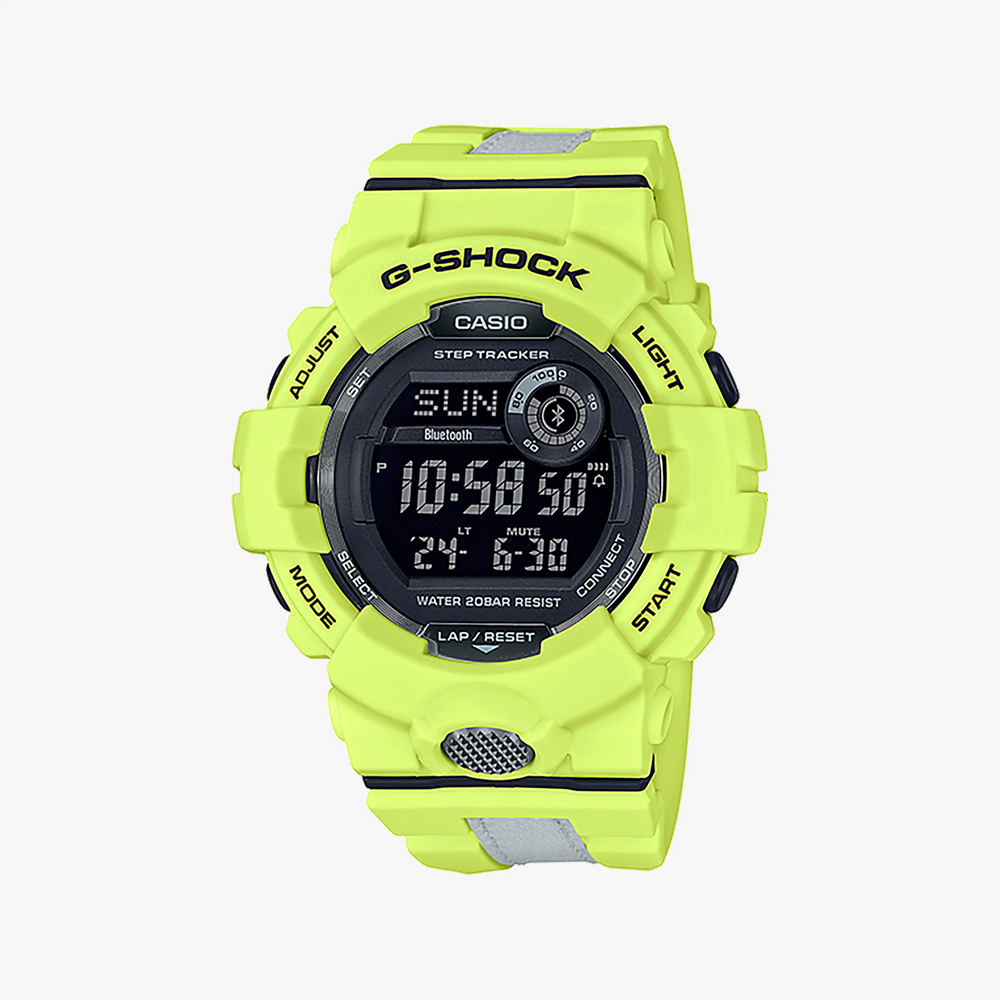 Casio G-Shock Gbd-800lu-9dr Tough & Sporty - Bold Yellow Digital Timepiece by i-watch