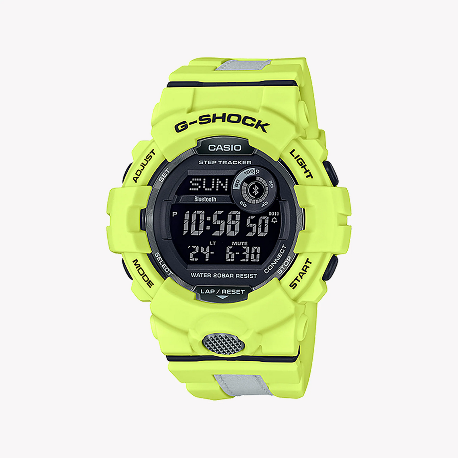 Casio G-Shock Gbd-800lu-9dr Tough & Sporty - Bold Yellow Digital Timepiece by i-watch