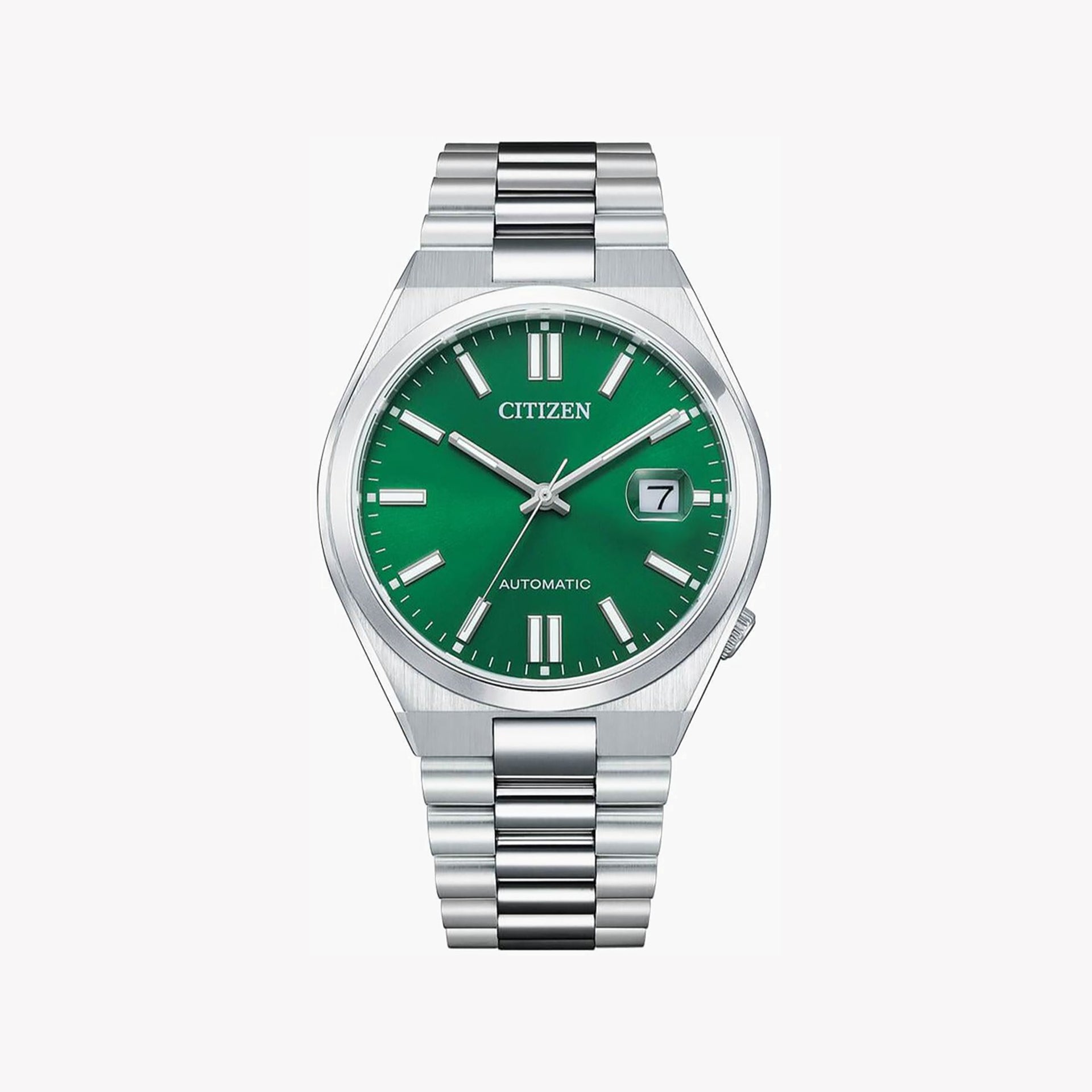 Citizen Men's Silver Stainless Steel, Green Dial | Nj0150-81x – i