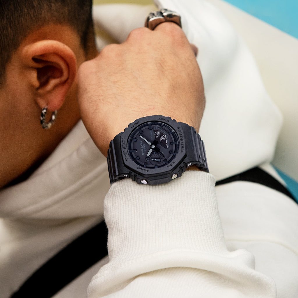 CASIO G-SHOCK GA-2100-1A1DR OAK COMPACT - UNMATCHED RESILIENCE MEN'S WATCH-i-Watch-3