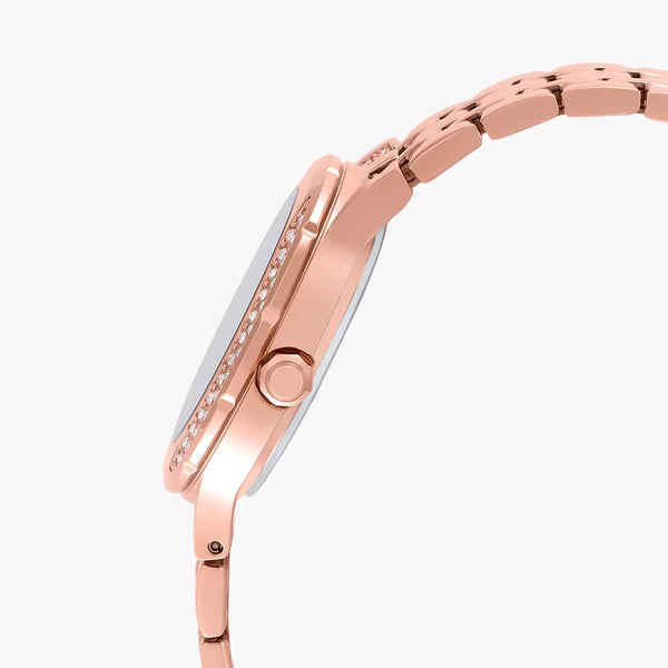 Casio She-3809pg-2audf Elegant Adventure - Sporty Chic Women's Watch With Rose Gold And Blue Dial by i-watch