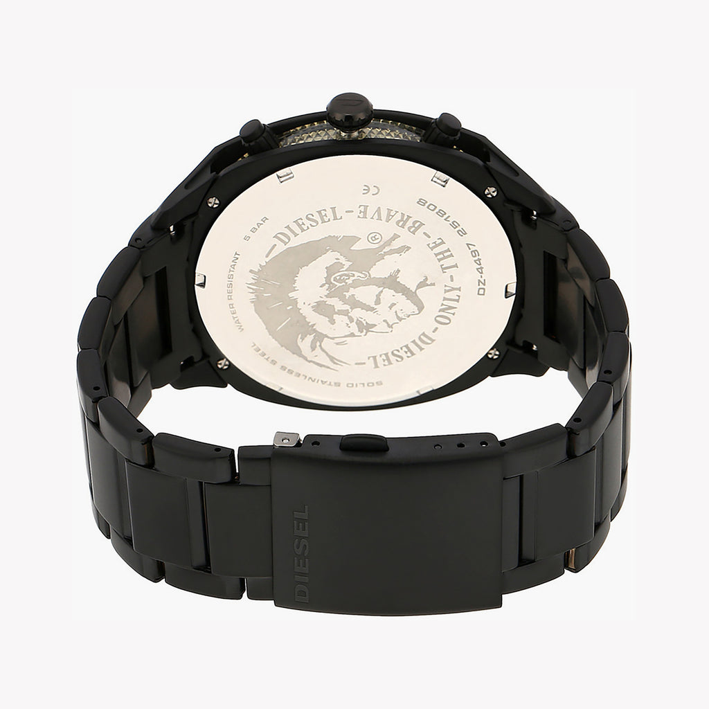 DIESEL DZ4497 BOLD ADVENTURER - MEN'S BLACK & GOLD CHRONOGRAPH WATCH-i-Watch-2