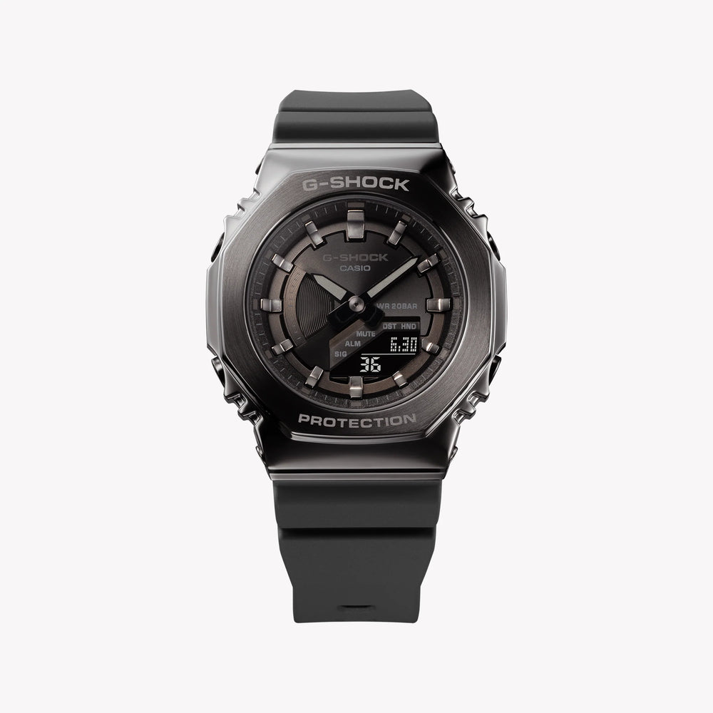 Casio G-Shock Unisex Black Resin & Steel Watch | Gm-S2100b-8aer by i-watch