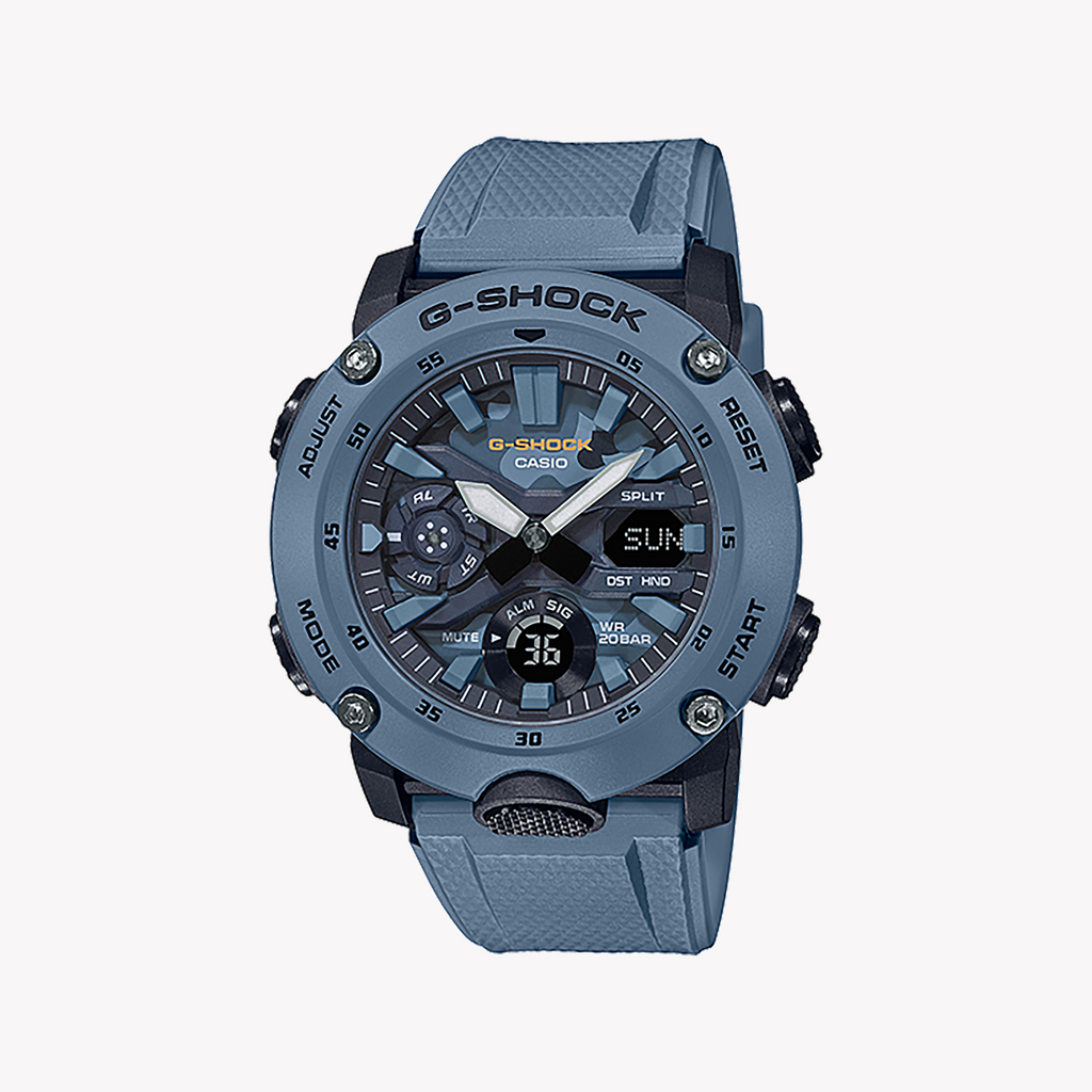 G-SHOCK GA-2000SU-2ADR - BOLD BLUE ADVENTURER MEN'S WATCH: TOUGH, STYLISH & WATER-RESISTANT!