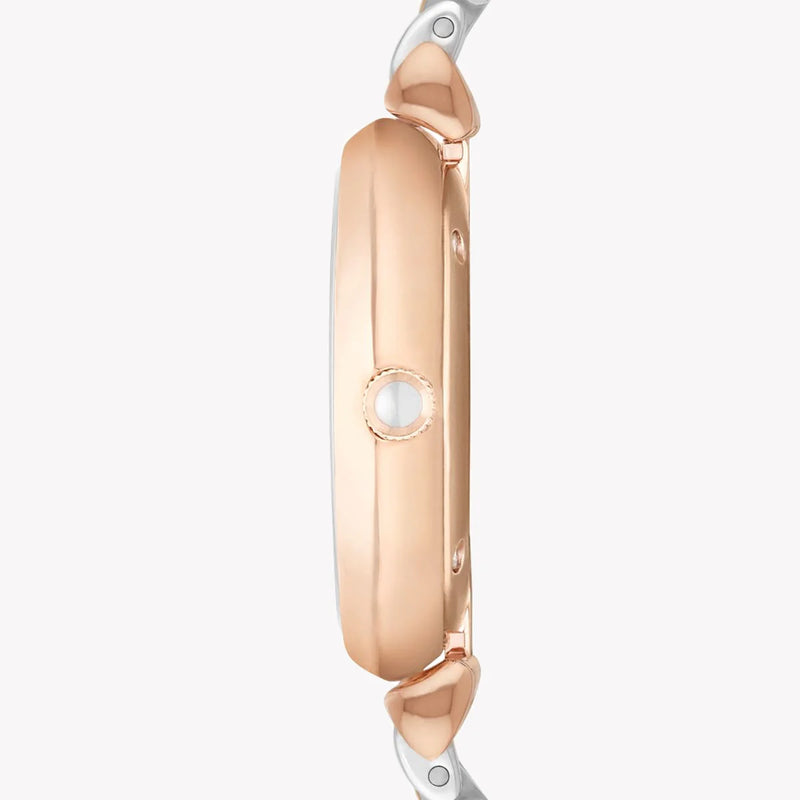 Emporio Armani Women's Rose Gold Watch, White Dial | Ar1926 by i-watch