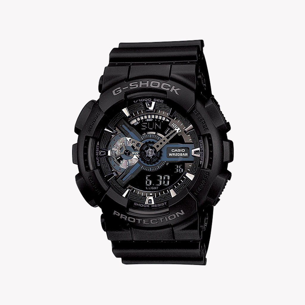 CASIO G-SHOCK GA-110-1BER BOLD RESILIENCE - MEN'S STYLISH & SHOCK-RESISTANT TIMEPIECE