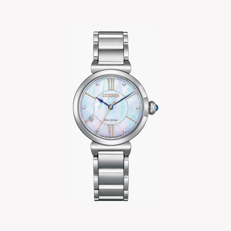 Citizen Em1070-83d Radiant Elegance - Vibrant Multicolor Dial & Eco-Drive Women's Watch by i-watch