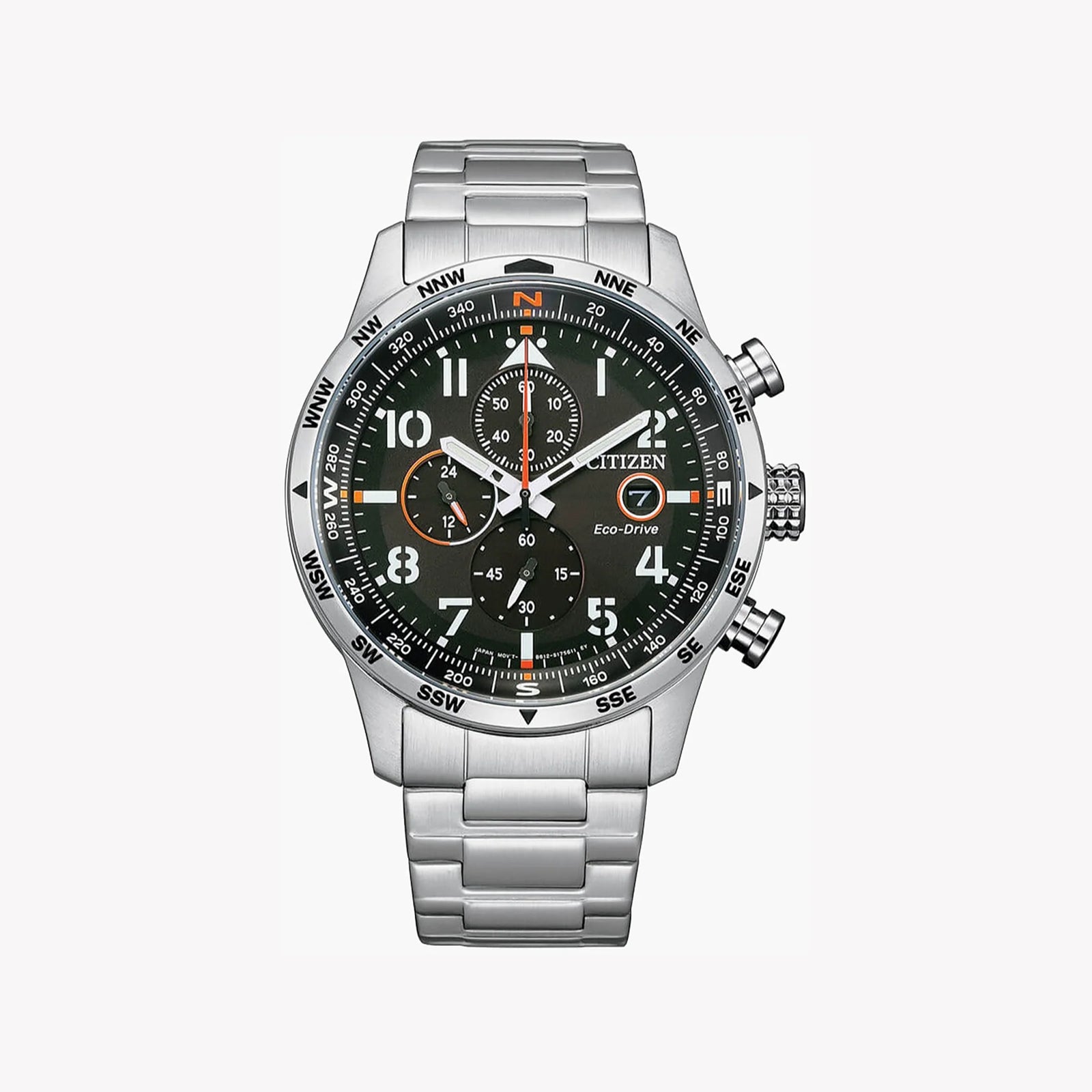 Bold Precision Men's Silver Stainless Steel Watch, Black Dial | Ca0790-83e by i-watch