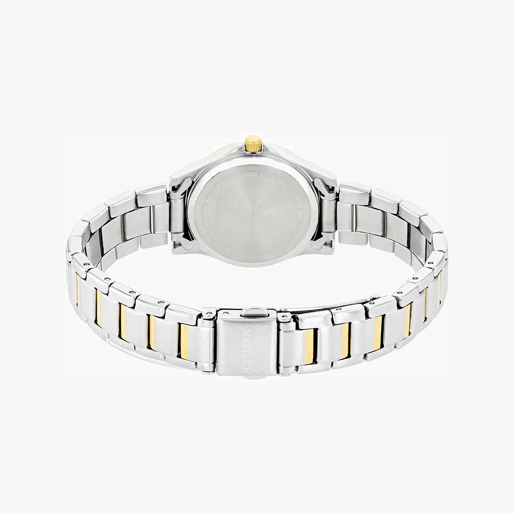 CITIZEN EQ0595-55L - ELEGANT UTILITY WOMEN'S TIMEPIECE with Gold & Silver Finish, Splash Resistant, Quartz Movement-i-Watch-2