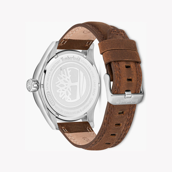 Timberland Men's Blue Leather Watch, Stainless Steel | Tdwga2201204 by i-watch