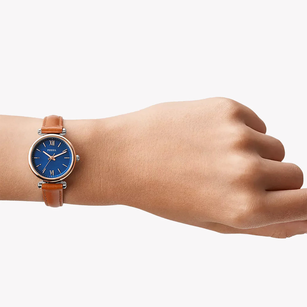 Fossil Women's Stainless Steel Watch, Blue Mother-Of-Pearl | Es4701 by i-watch