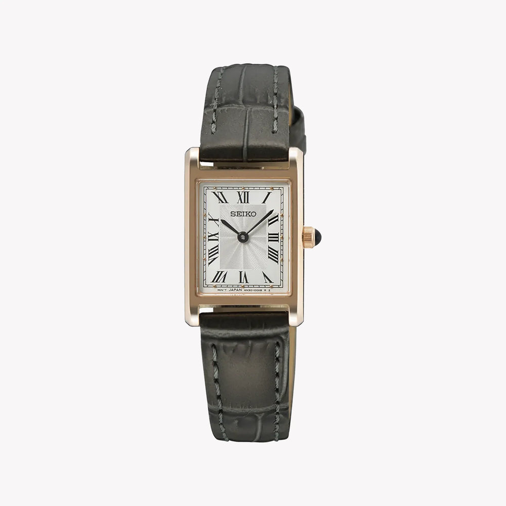 Seiko Women's Rose Gold Watch, White Dial | Swr096p1 by i-watch
