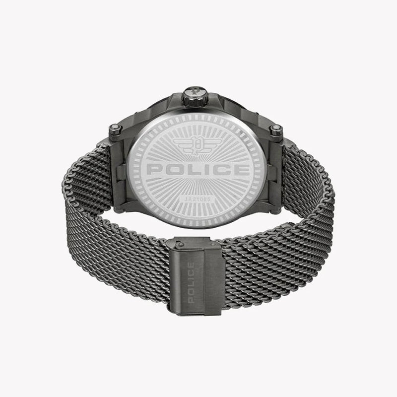 Police Men's Black Stainless Steel Watch, Black Dial | Pewjg2108502 by i-watch