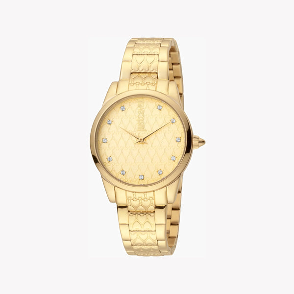 Just Cavalli Women's Gold Watch, Champagne Dial | Jc1l010m0565 by i-watch