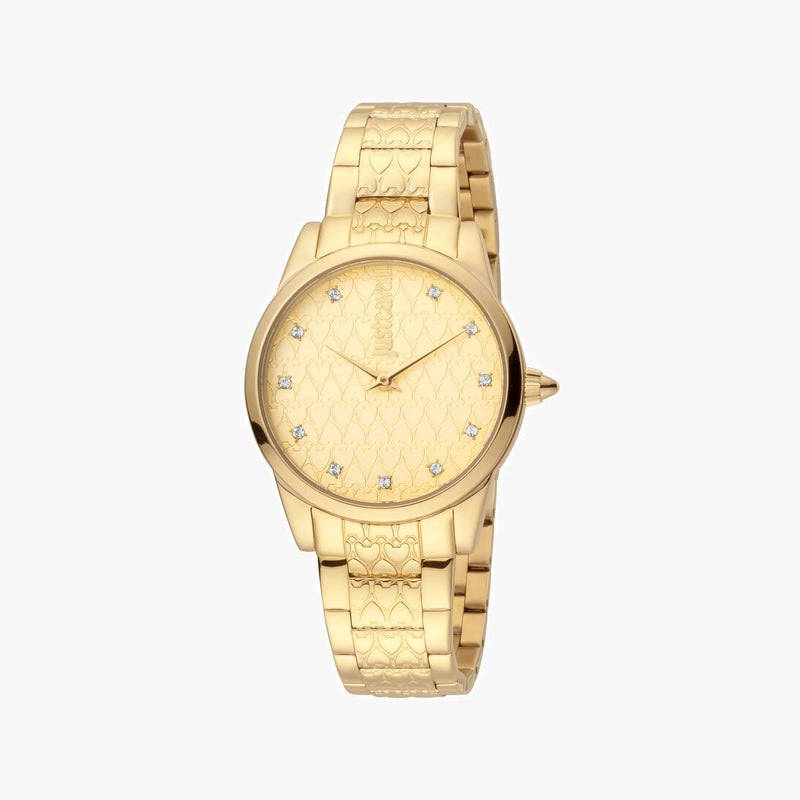 Just Cavalli Women's Gold Watch, Champagne Dial | Jc1l010m0565 by i-watch