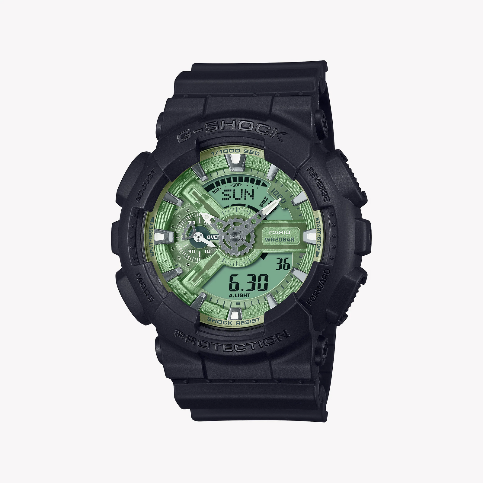 G-Shock Men's Black Resin Watch, Digital Dial | Ga-110cd-1a3dr by i-watch