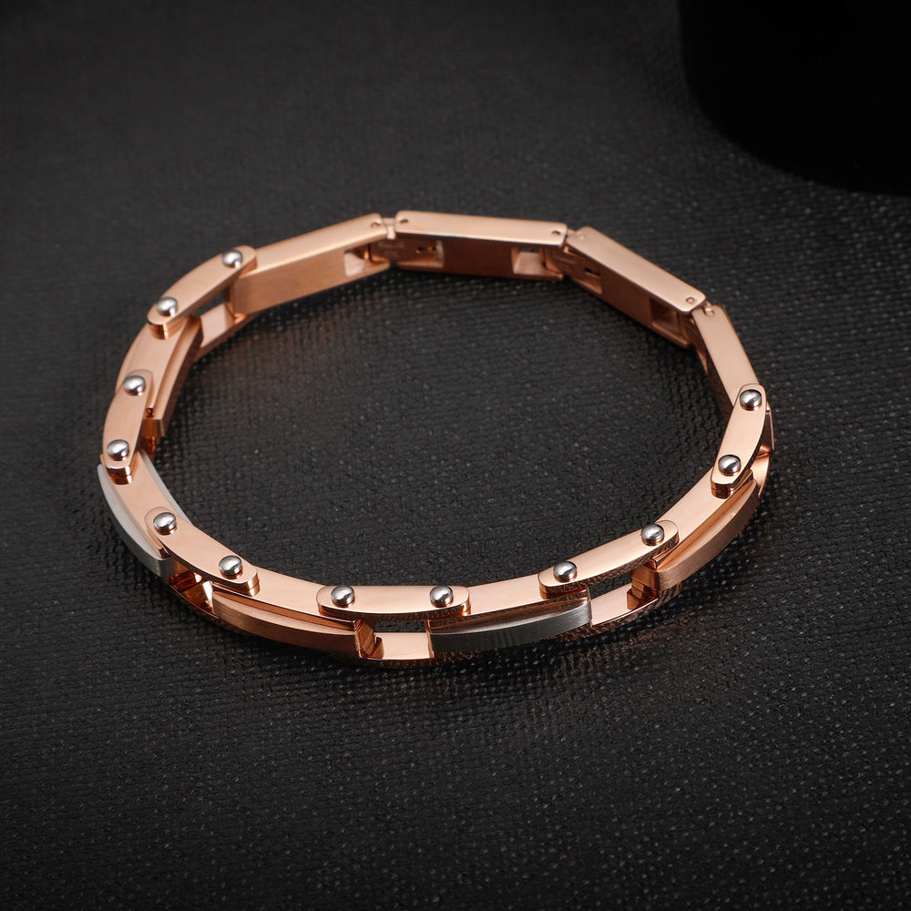 Zjbc047rg Zink Men's Bracelet by i-watch