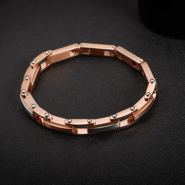 Zjbc047rg Zink Men's Bracelet by i-watch