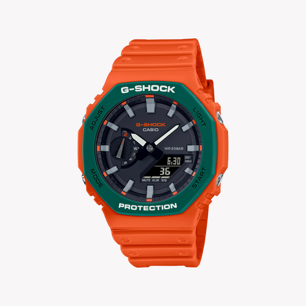 Casio G-Shock Ga-2110sc-4adr - Bold Orange Adventure Timepiece For Men by i-watch