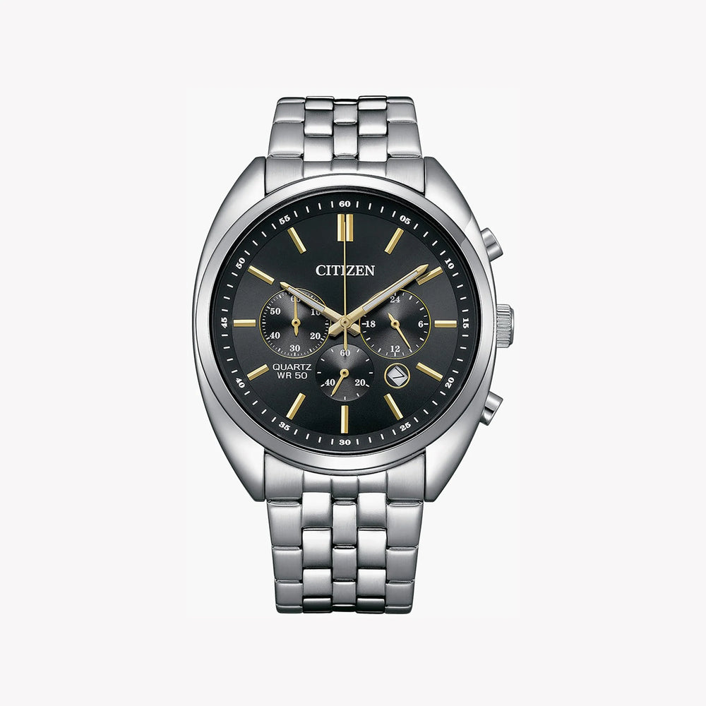 Citizen Men's Stainless Steel Watch, Black Dial | An8210-56e by i-watch