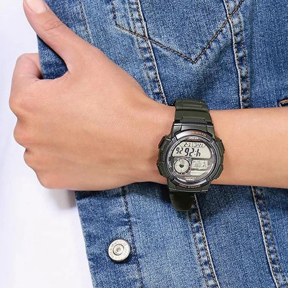 CASIO AE-1000W-3AVDF DYNAMIC ADVENTURER - VERSATILE MEN'S WATCH WITH RUGGED STYLE & WATER RESISTANCE-i-Watch-4