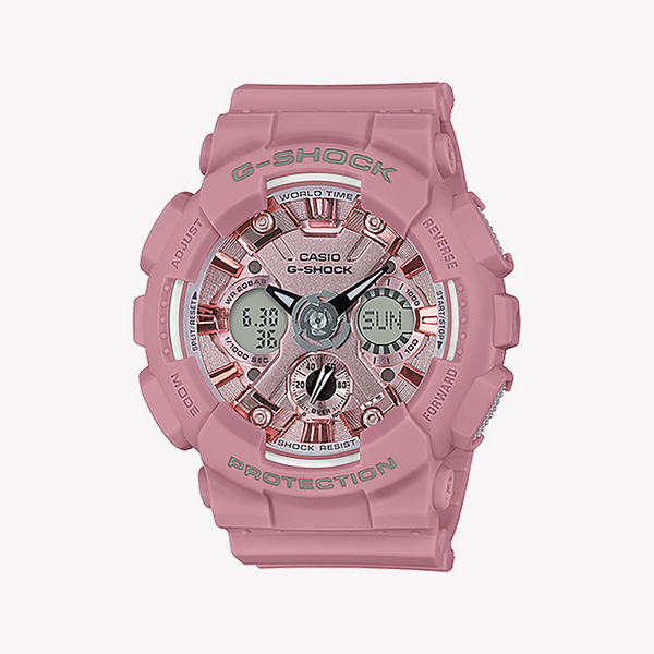 Casio G-Shock Gma-S120dp-4adr - Pink Power - Stylish Women's Watch With Resin BAnd and Sporty Design by i-watch