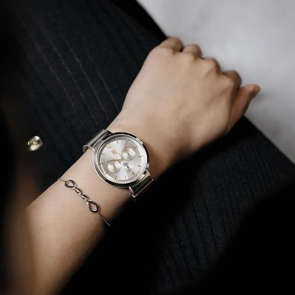 Tommy Hilfiger Men's Silver Stainless Steel Watch | 1683476 by i-watch