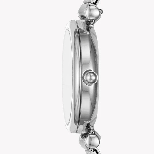 Fossil Women's Silver Stainless Steel Watch, Grey Dial | Es4695 by i-watch