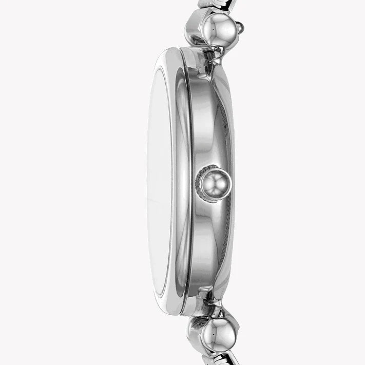 Fossil Women's Silver Stainless Steel Watch, Grey Dial | Es4695 by i-watch