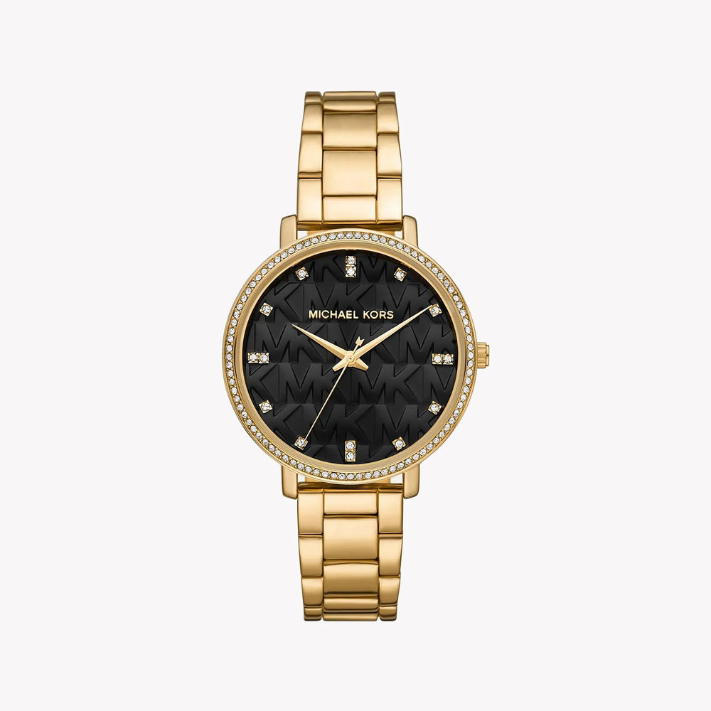 Michael Kors Women's Gold Watch, Black Dial | Mk4593 by i-watch