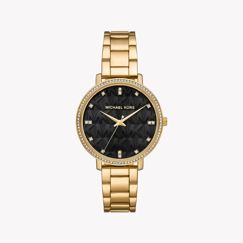 Michael Kors Women's Gold Watch, Black Dial | Mk4593 by i-watch