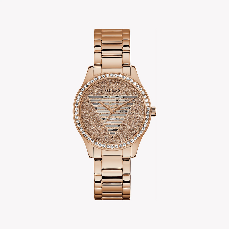 Guess Women's Rose Gold Watch, Stainless Steel | Gw0605l3 by i-watch