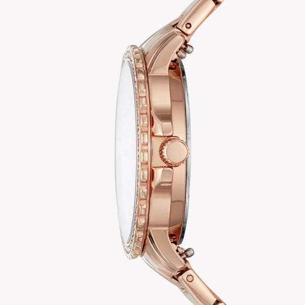Fossil Women's Rose Gold Watch, Stainless Steel | Es4782 by i-watch