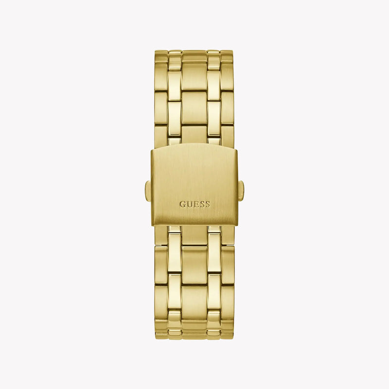 Guess Watches Men's Gold Stainless Steel, Black Dial | Gw0260g2 by i-watch
