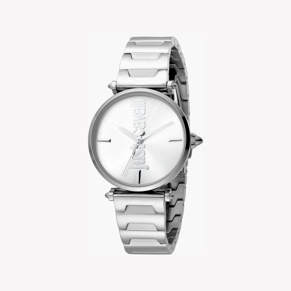 Just Cavalli Women's Silver Watch, Silver Dial | Jc1l051m0055 by i-watch