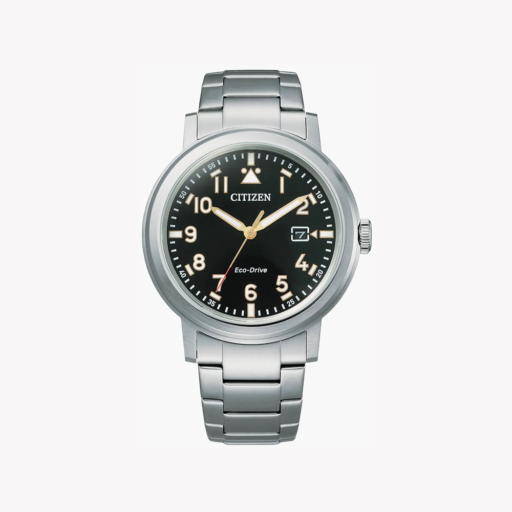 Citizen Eco-Drive Aw1620-81e - Modern Classic Men's Timepiece With Stainless Steel Elegance by i-watch