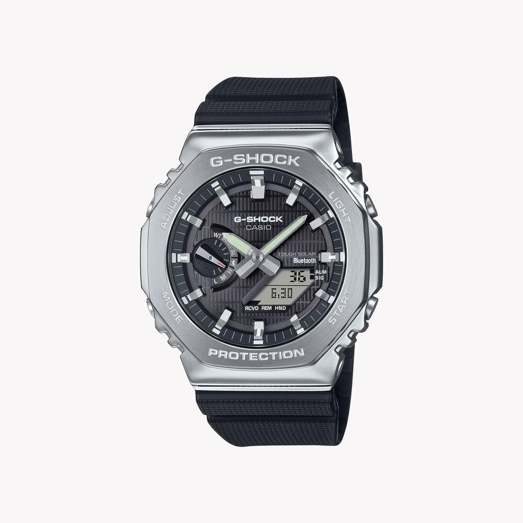 2100 1adr G Shock 2100 India Casio G-Shock Men's Silver Resin