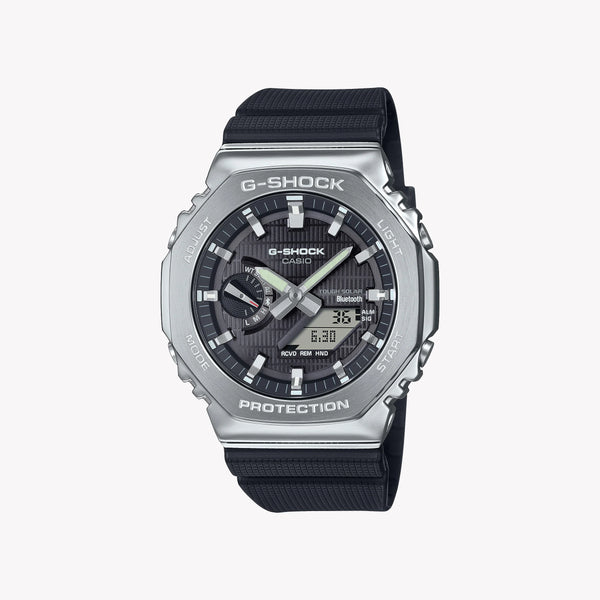 Casio G-Shock Men's Silver Resin & Stainless Steel | Gbm-2100-1aer by i-watch