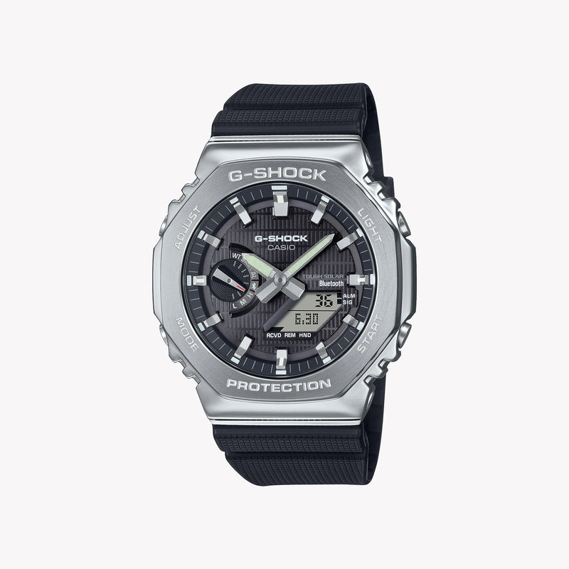 Casio G-Shock Men's Silver Resin & Stainless Steel | Gbm-2100-1aer by i-watch