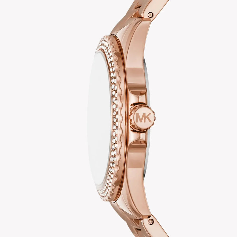 Michael Kors Women's Rose Gold Watch, White Dial | Mk7364 by i-watch