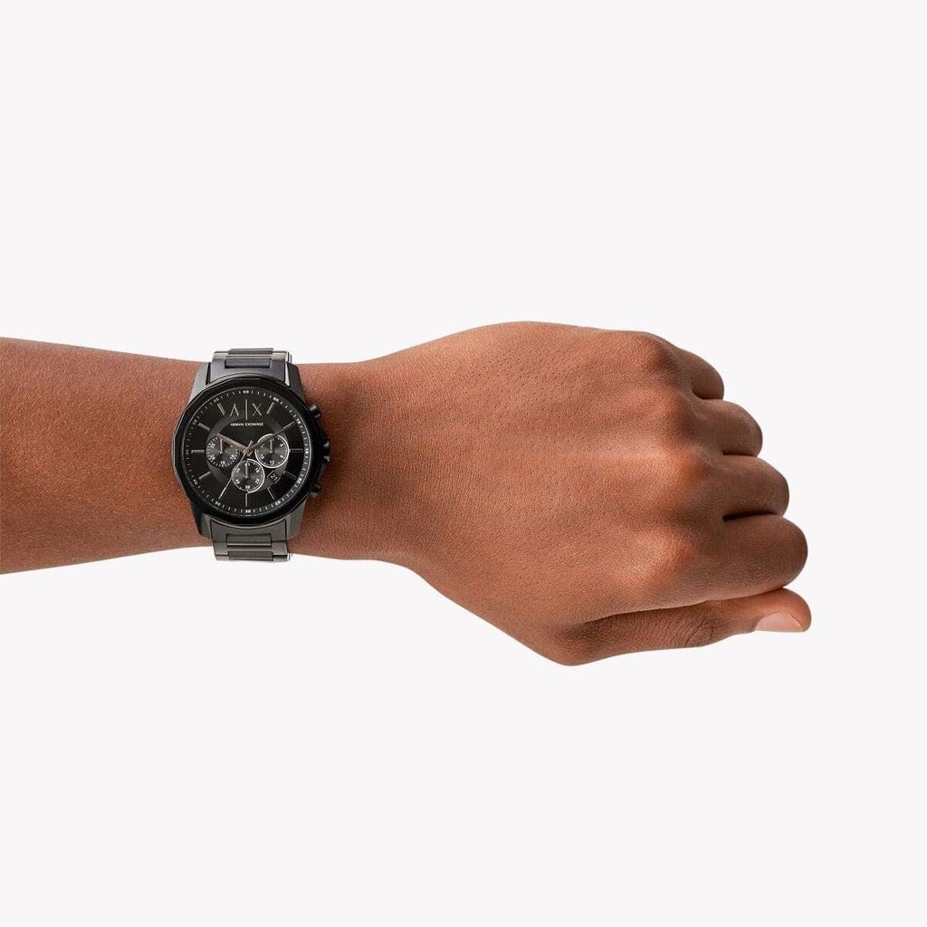 ARMANI EXCHANGE AX1722 BLACK BOLD - MODERN MASTERY MEN'S WATCH-i-Watch-4