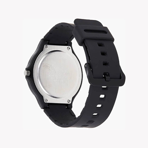 Casio Men's Black Resin Watch, Black Dial | Mw-240-1ev by i-watch