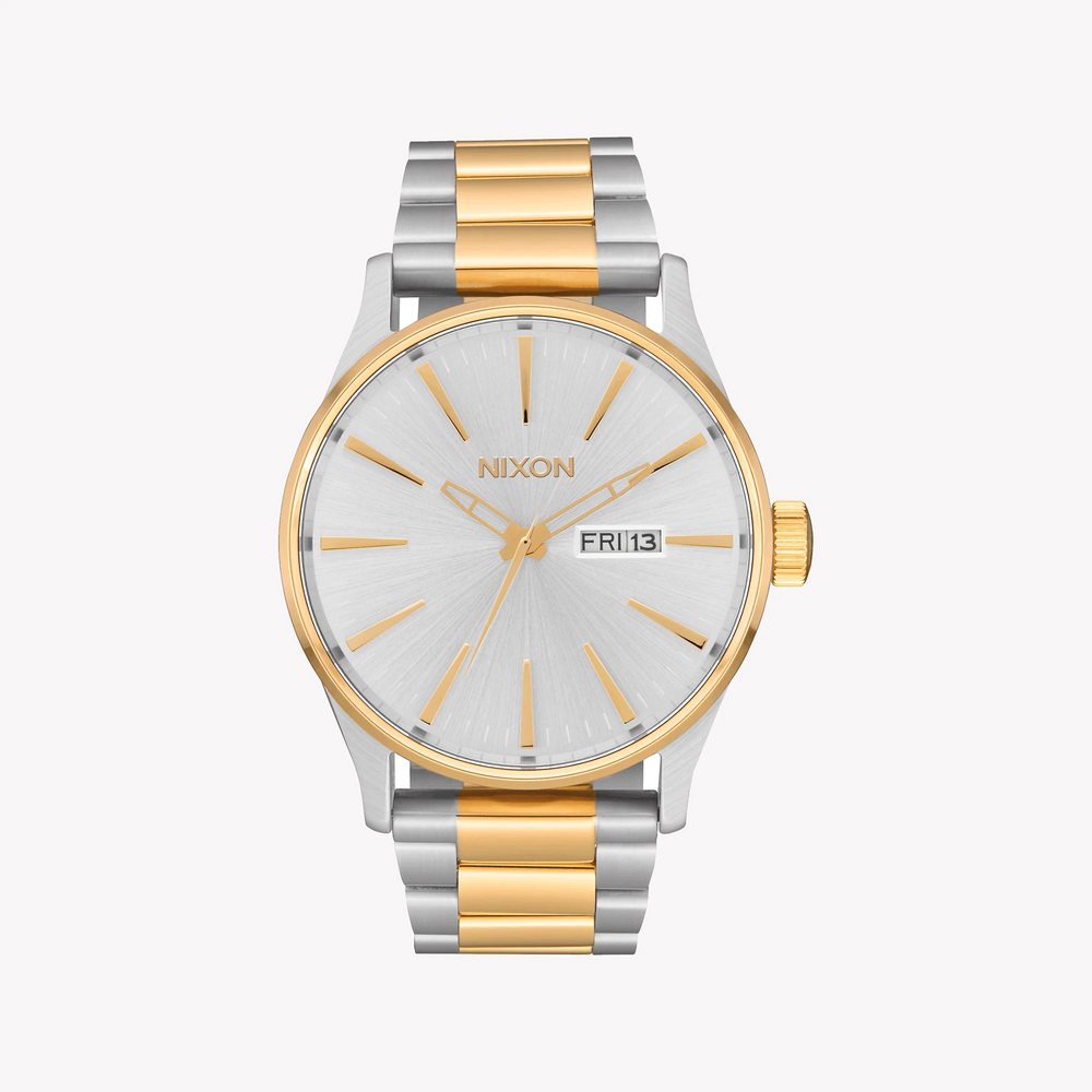 Nixon Women's Gold Stainless Steel Watch, White Dial | A356-1921 by i-watch