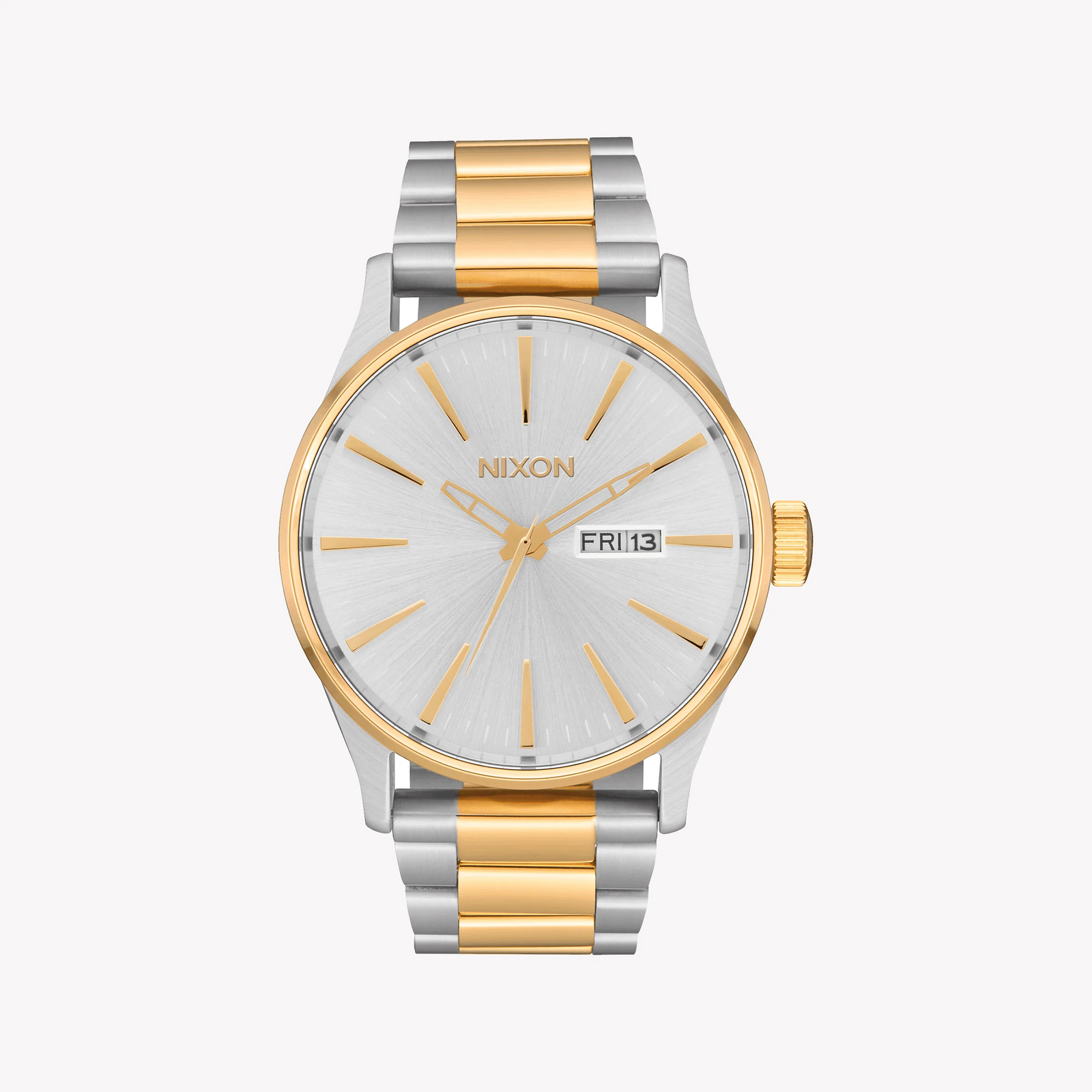 Nixon Women's Gold Stainless Steel Watch, White Dial | A356-1921 by i-watch